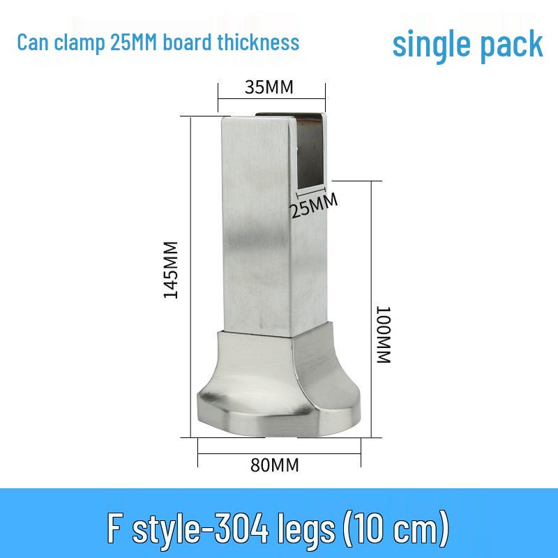 Washroom Hardware: Cubicle Support Legs & Accessories