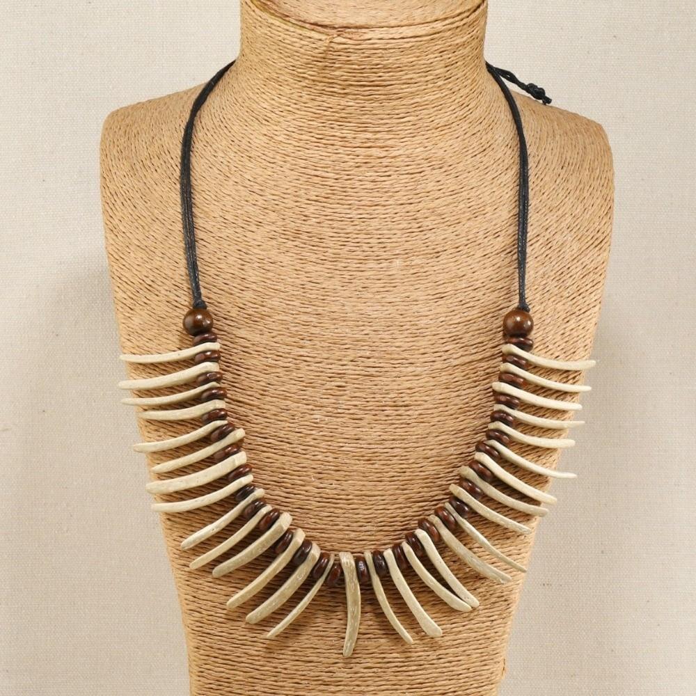 Natural Shell Necklace Handmade U-Shape Pendant Jewelry Summer Women Jewelry Accessories