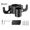 Towing Plugs Organizer Trailer Safety Chain Holder with 7-Way Bracket, Heavy-Duty Aluminum Alloy Hitch Storage for RV Mount, Universal Fit Accessory