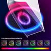 Slim Vertical Stand for PS5/PS5 Slim Compatible with PS5/PS5 Slim Digital/CD Version with 7 RGB Lights for PlayStation 5 Pro