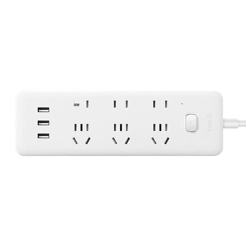 BULL GN-UUB126 6-Outlet Power Strip with 3 USB Ports