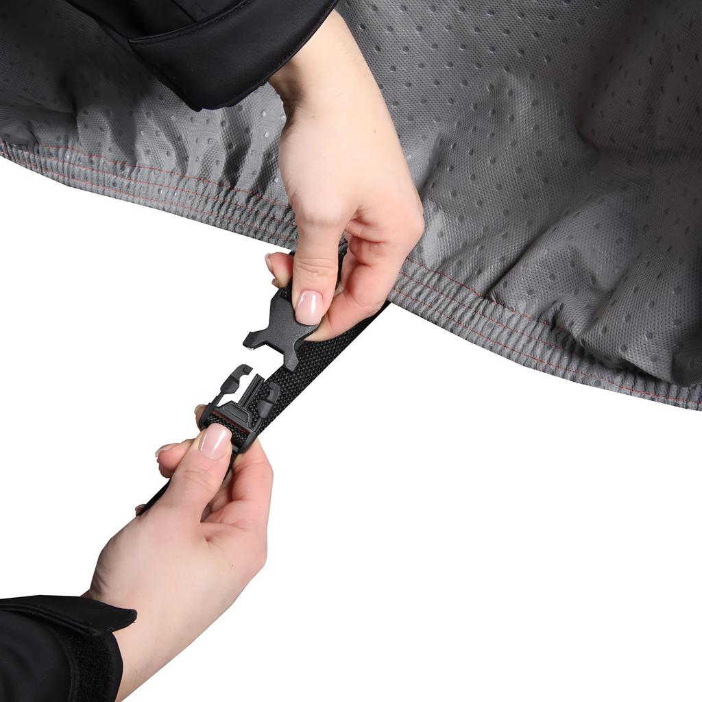 Motorcycle Cover with Top Case 2XL 290x135 SOFT Motor Buckle Exclusive