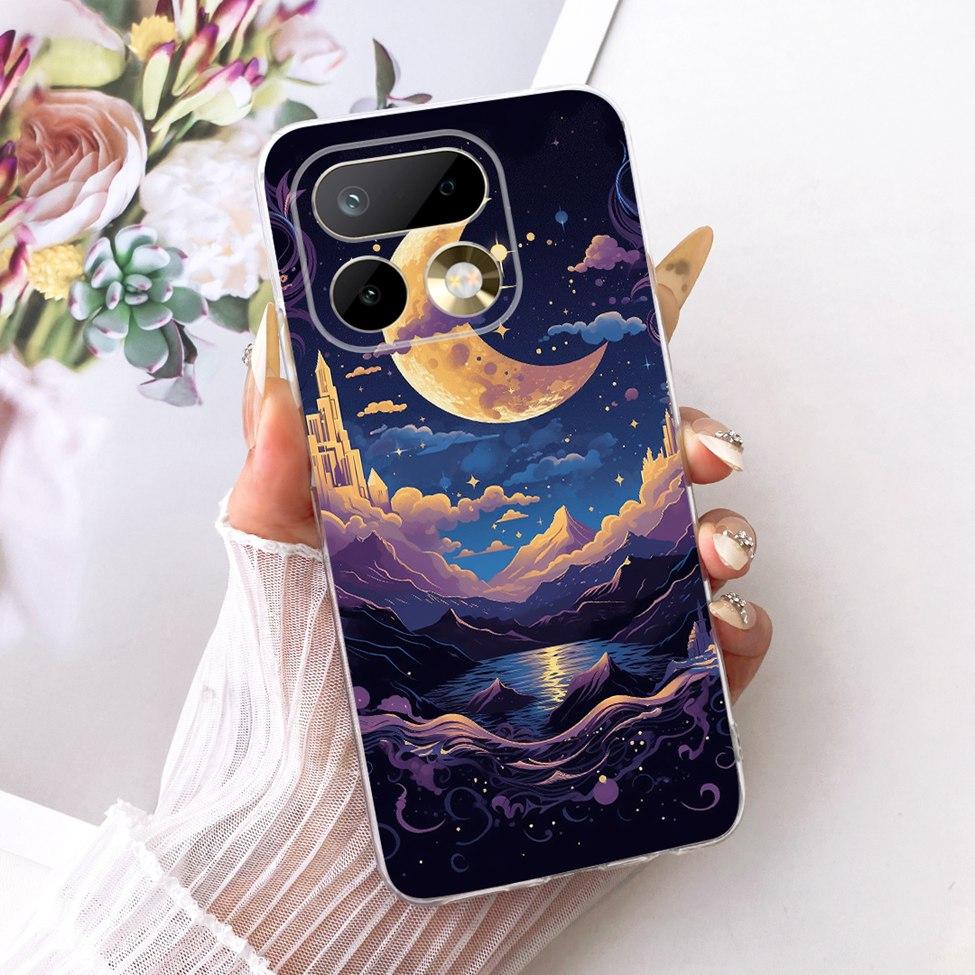 6.78'' For Realme 16Pro RMX5121 RMX5120 Case For Realme 16 Pro Cover Fashion Butterfly Cute Cat Cool Painted Soft Phone Casing