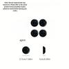4Pcs Car Door Soundproofing Pads,Silicone Noise Reduction Pads,Self-Adhesive Car Door Side,Compatible With Various Car Models