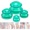Silicone Cupping Set Massage Cups - For Cellulite Reduction 4-Piece Set