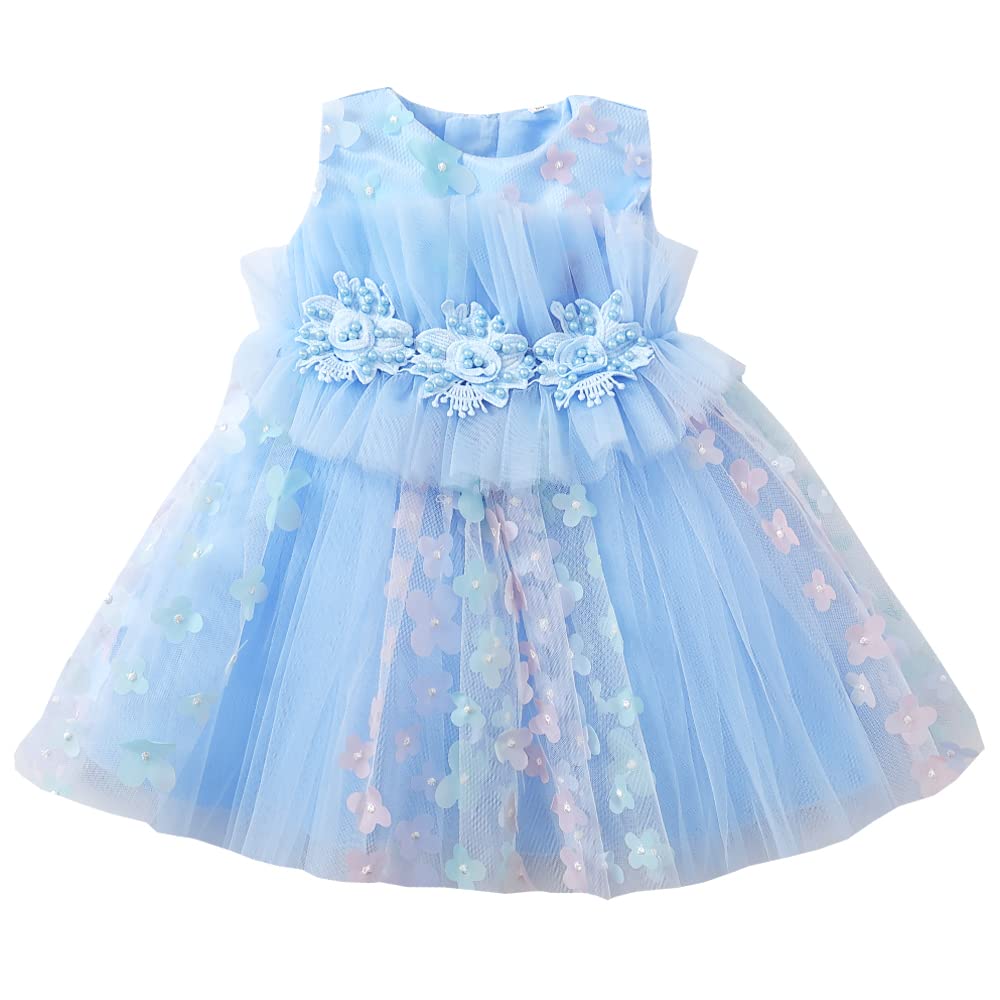 

Платье для церемонии «Гнездышко для младенца», тюль, кружево, атлас, свадебное, для концерта, размер по возрасту, наряд для девочки, детская юбка, платье, платье, платье, платье, синее, 90, 1-2 синий