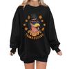 Women's Fashion Casual Long Sleeve Thanksgiving Printed Sweatshirt Top