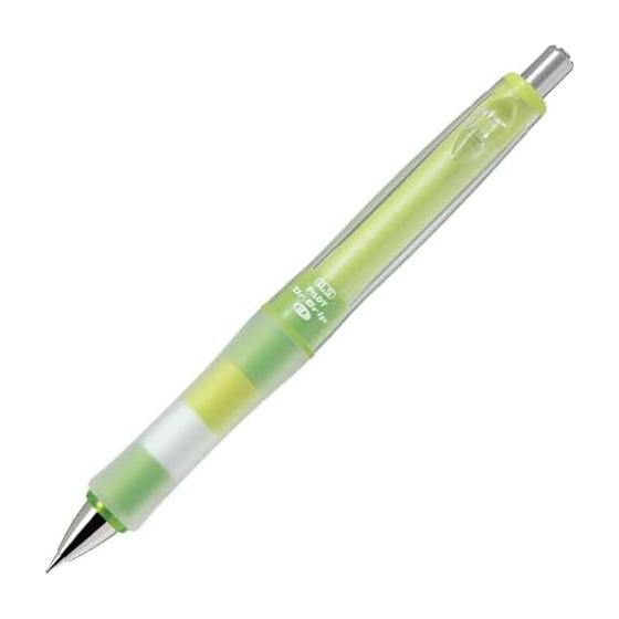 PILOT Dr. Grip CL Play Border Mechanical Pencil, 0.5mm, Grass Green (HDGCL50RPGG) - Shake to Advance Lead, Interchangeable Ring Grip, Customizable