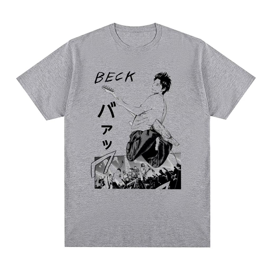Men's & Women's New Vintage T‑Shirt with Beck Pop Alternative Hip‑Hop Music Graphic Print Women And Men T-shirt