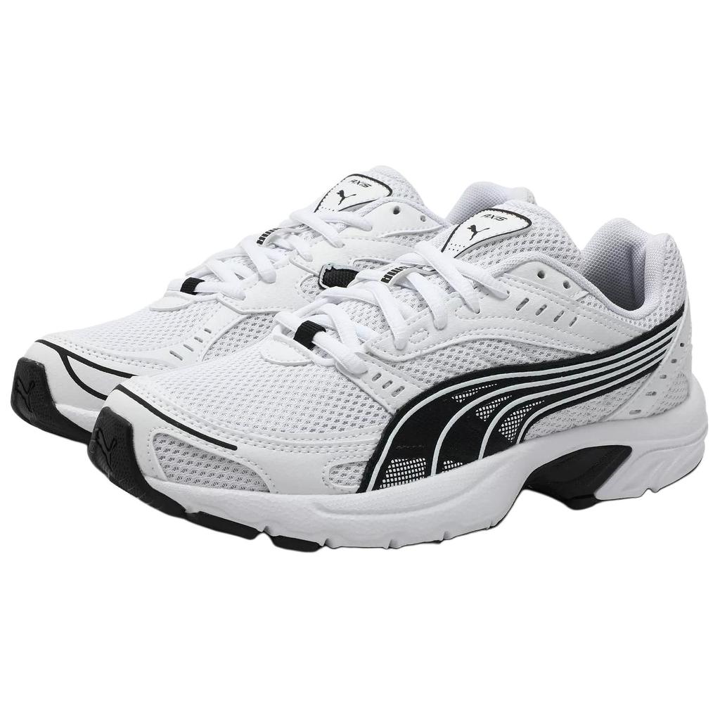 Puma Axis Bequeme Weiche Low-Top Casual Urban Pendel Laufschuhe Unisex Sneaker Weiß Schwarz 368465-23