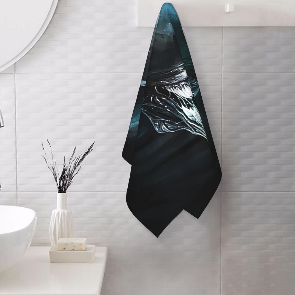 Xenomorph Alien Soft Face Towel Quick Dry Pool Bath Cotton Towels Absorbent Quick