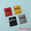 Applicable to BRABUS designer signature nameplate labeling C-class E-class S-class car logo aluminum sticker
