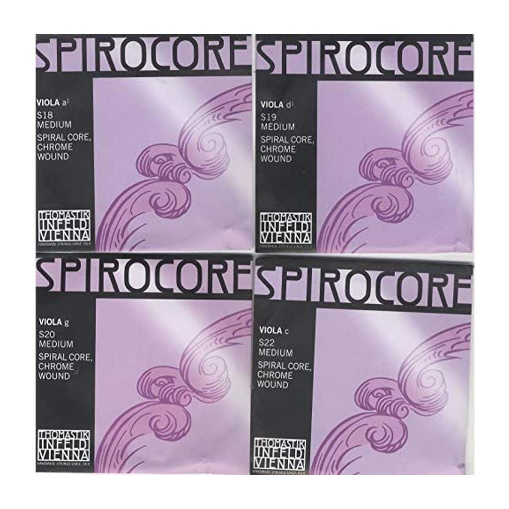 Spirocore Viola Strings C String 4 Types Set S23 Contents A, D, G, 4/4 (Set S18, S19, S20, S22)