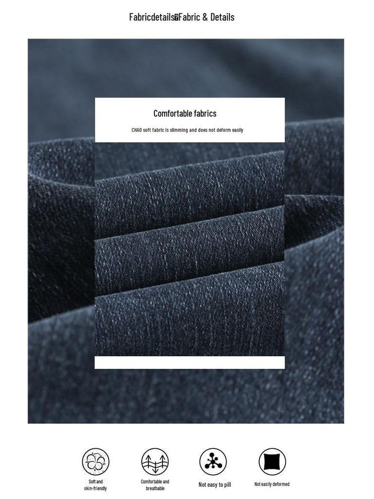 2025 Women's High-Waisted Straight-Leg Jeans, Versatile Korean Style, Loose & Slimming Nine-Point Fit for Spring & Fall