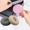 Multi-hole Design Makeup Sponge Holder Soft Silicone Cosmetic Puff Holder Box  Makeup Storage