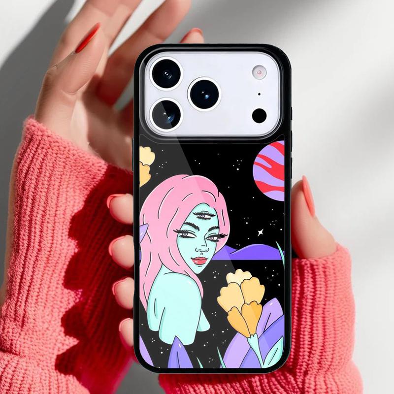 

Hippie Grunge Art Phone Case for iPhone 17 16 15 14 13 Pro Max Back Cover for 12 11 Pro Coque iPhone 11
