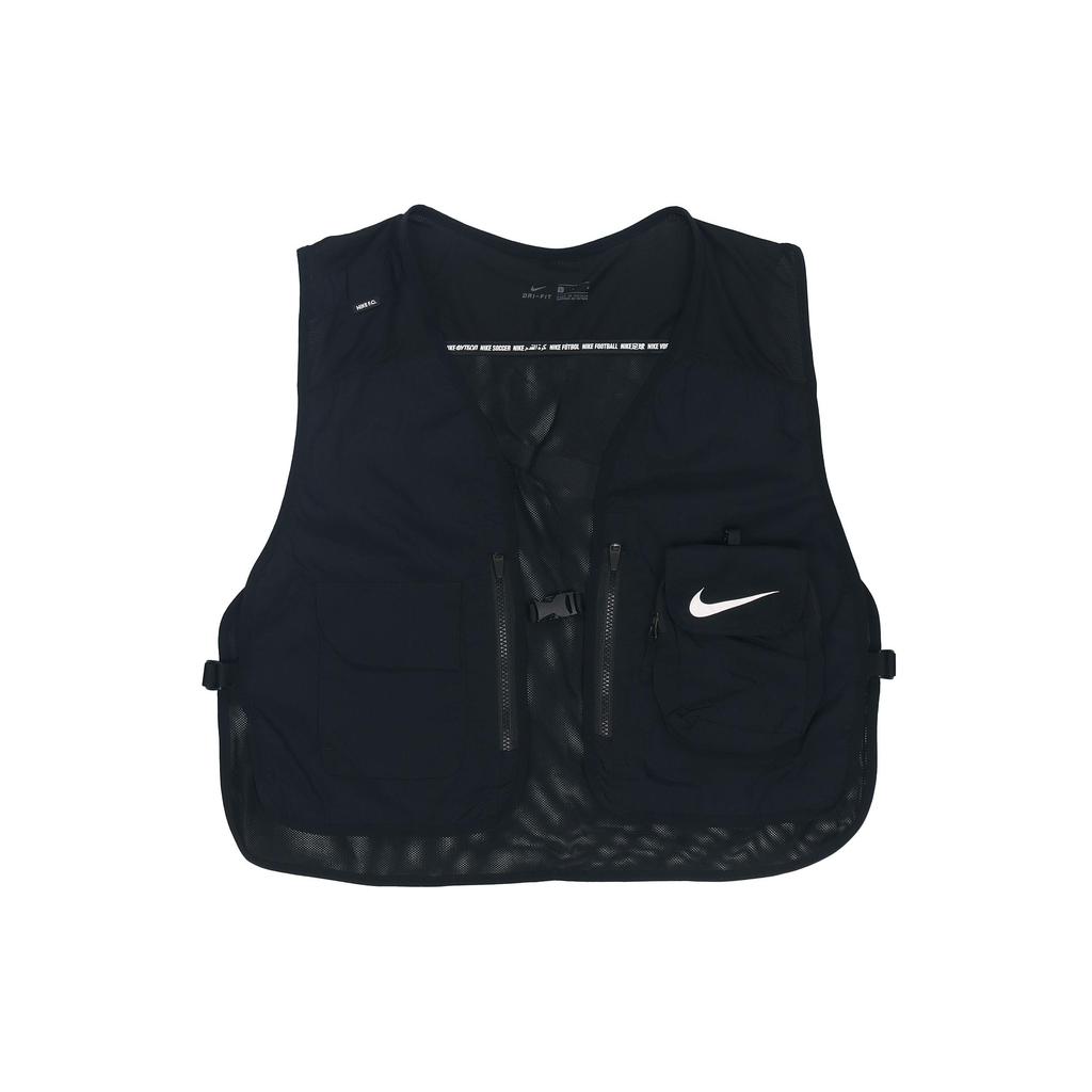 Nike Gilets Mannen Zwart Kraagloos Matig Ander CK9974-010