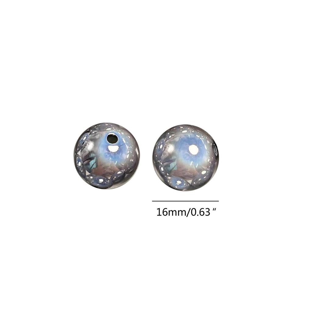 Reflective Round Beads Versatile Bead for DIY Projects and Home Decorations