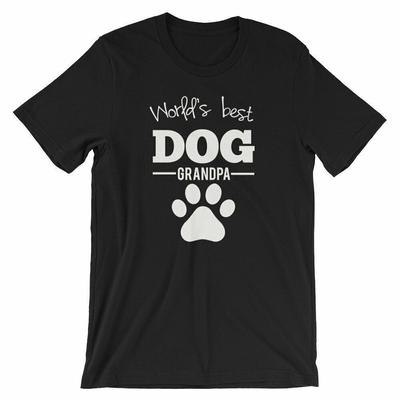 Cel mai bun tricou bunic din lume pentru câini, tricou pentru iubitor de animale