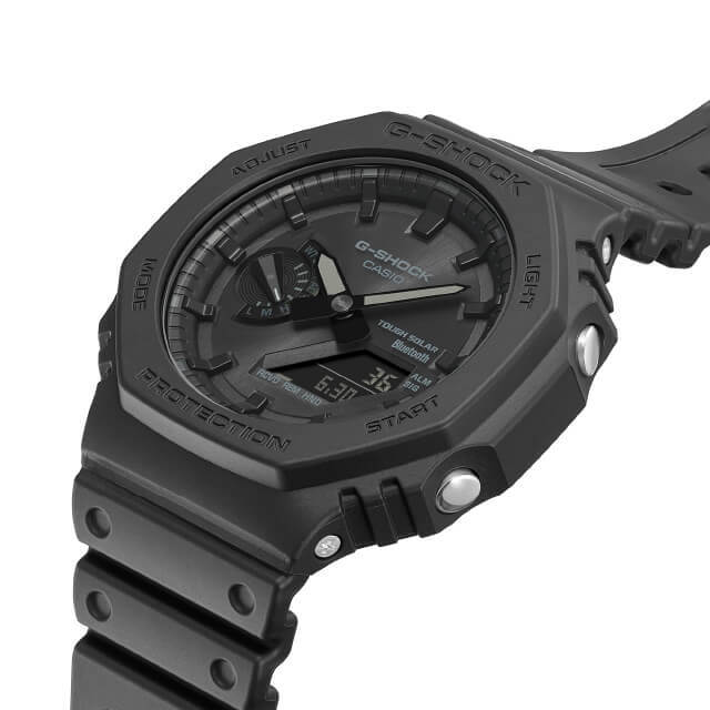 Casio Link Function, G-SHOCK GA-B2100-1A1JF Slim Solar All Black With Tags Low Cost Mobile