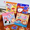 Ins Cute Pet Combination Post Notes Student Cartoon Multiple Hand Account Decoration  Message Note Sticky Note N Times  Notepad