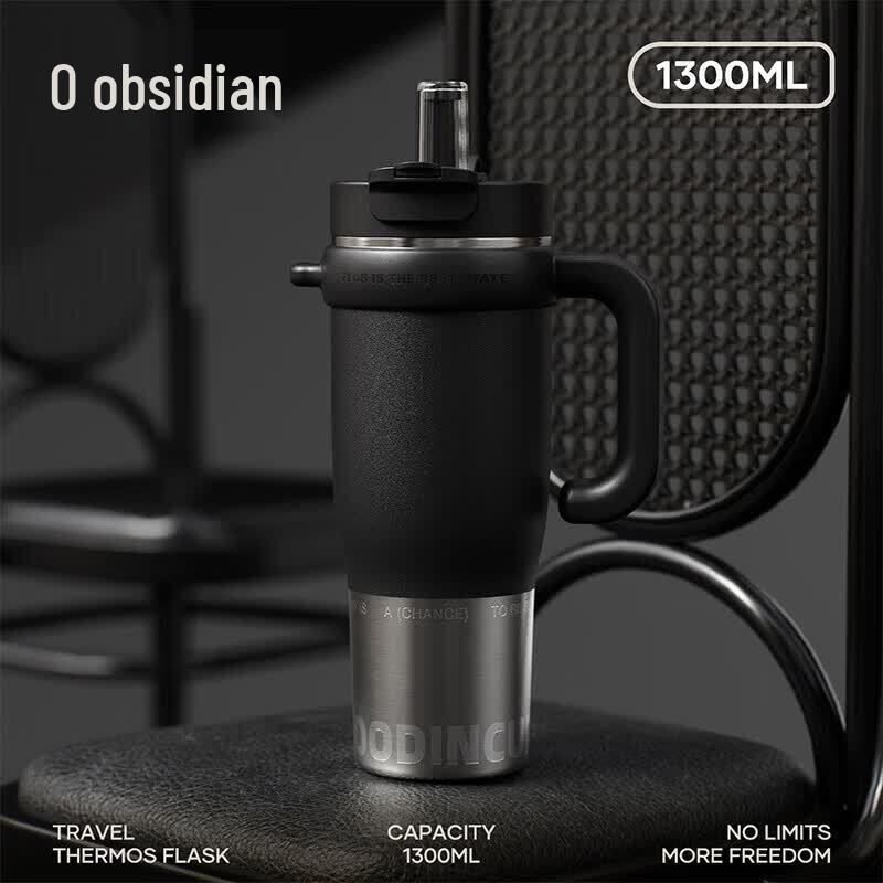 RELEA 1300ml Double-Drink 304 Stainless Steel Thermal Tumbler