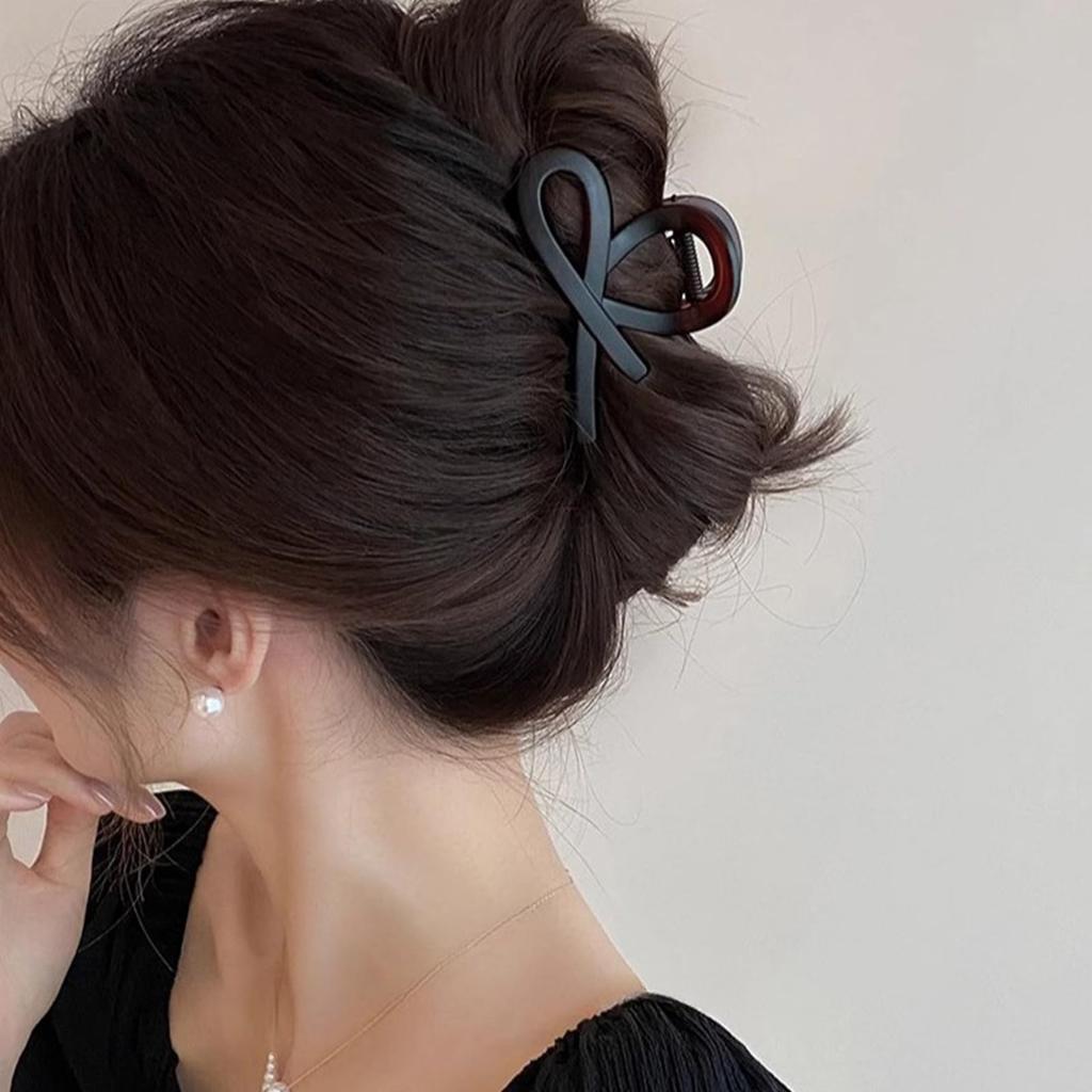 Natunofu Hair Small Hair Accessory for Stylish Hair Bun Lightweight and Secure Hair Hair Adult Hair Fashionable School Clip, Adults, Ornament, Clip,
