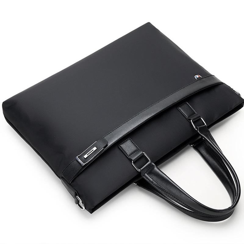 Waterproof Oxford Cloth Wear-resistant Cross-border Business Briefcase, Large Capacity, New 2026 Model