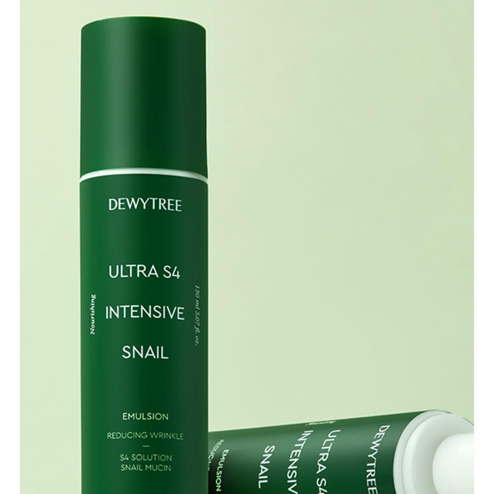 DEWYTREE Ultra S4 Intensive Snail Essence Water 150ml + Emulsion 150ml