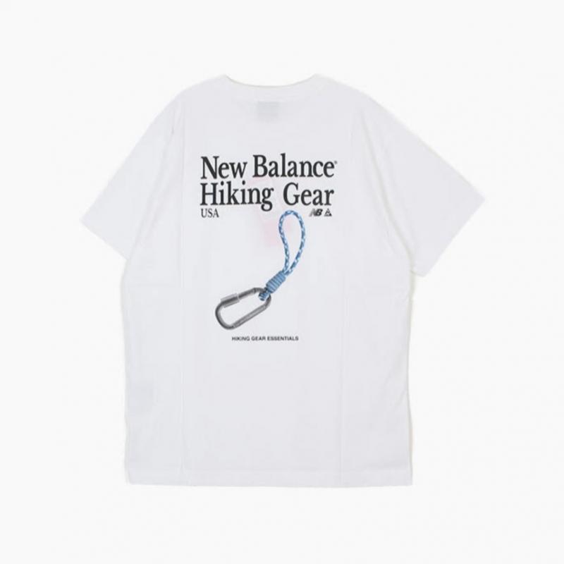 New Balance Tee Lqj Nbnefco283 10 Uni Carabiner Graphic Short Sleeve Tee Ove