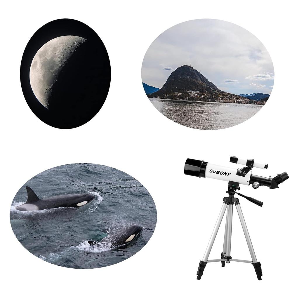 SVBONY SV501P Astronomical Telescope Set for 60mm Allows Viewing Extendable Easy Includes Japanese Instruction and Zenith Beginners Aperture,