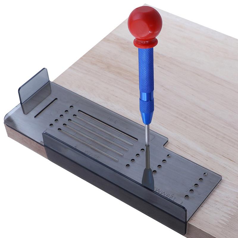 Cabinet Handle Template Kit Door And Drawer Pull Installation Marking Jig For Cabinet Knob Handle Pull Mounting Woodworking Tool