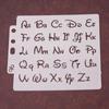 1Pc Spray Painting Template Pre Tracing Ruler Stencils for Painting DIY Wall Window Scrapbooking Book Decor