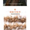 New Autumn and Winter Plush Hat for Women, Korean Style, Versatile, Warm, Thick, Cute Knitted Hat That Makes the Face Look Smaller, Fleece-lined Snow
