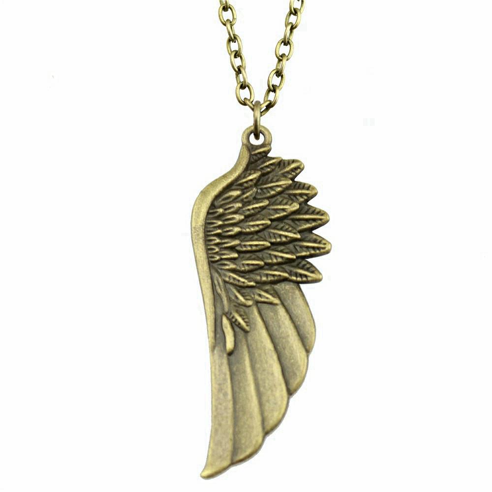 45cm Oder 70cm Lange Kette Halskette Flügel Engel Hochzeitsschmuck Zubehör QN003