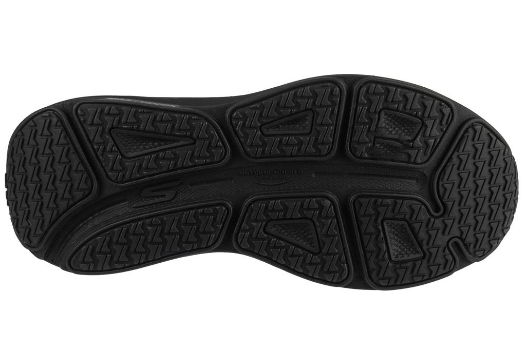 Skechers Maximal gedämpfte Laufschuhe für Herren, schwarz