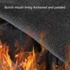 1 Pair Unisex Outdoor Gloves Plush Lining Touch Screen Autumn Winter Anti Skid