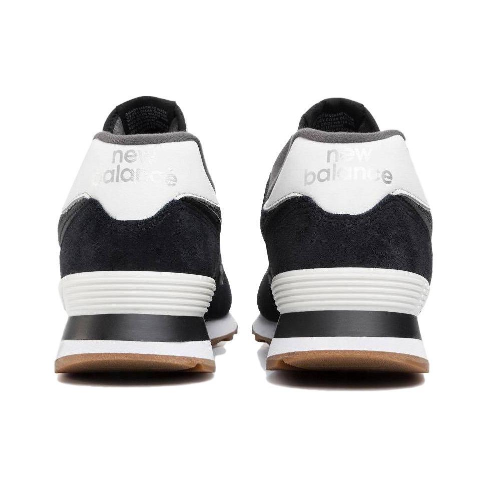 New Balance 574 Series Retro Jogging Shoes Black
