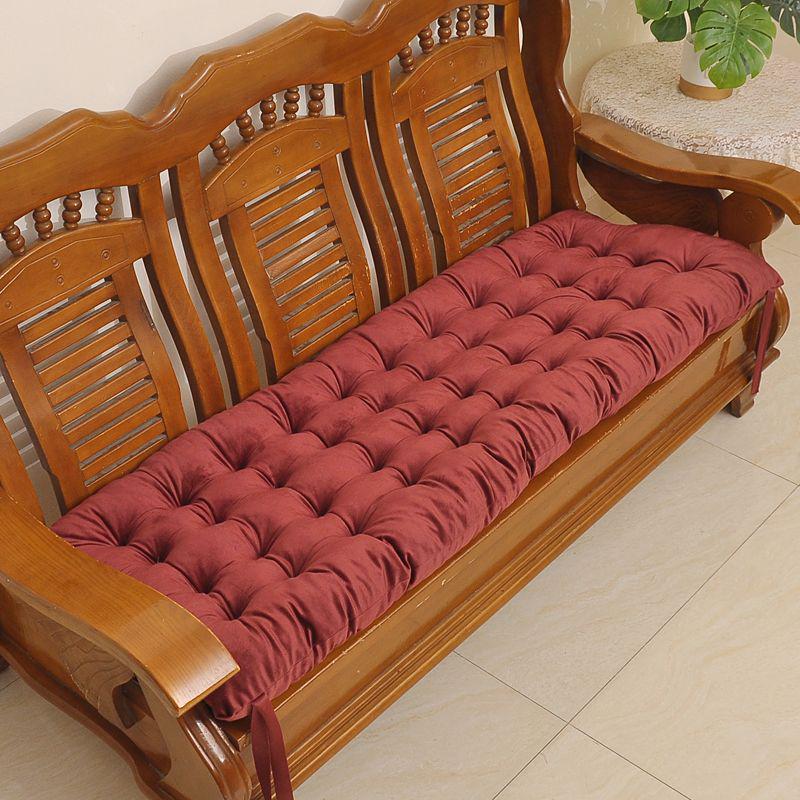 Solid Wood All-Season Thickened Rosewood Sofa Cushion for 1-4 Persons