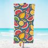 Watermelon Lemon Fruit Beach Towel Lightweight Microfiber Beach Towels Decor Quick Dry Pool Towel for Beach Travel Swim camping