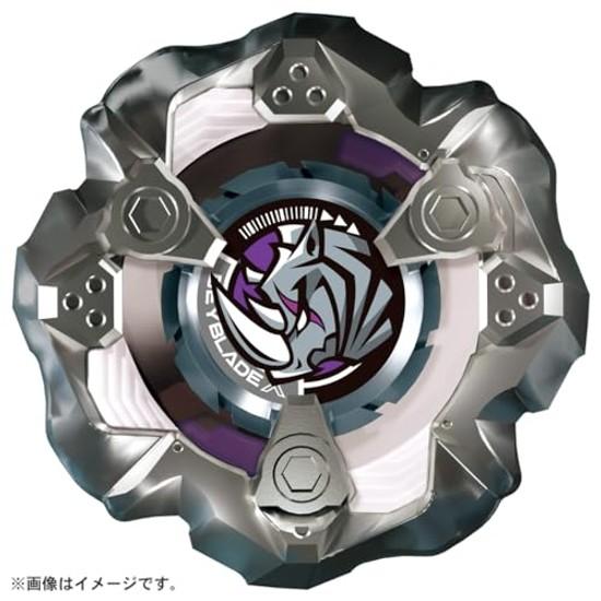 Beyblade X BX-19 Booster Rhinoceros Horn 3-80S Metal