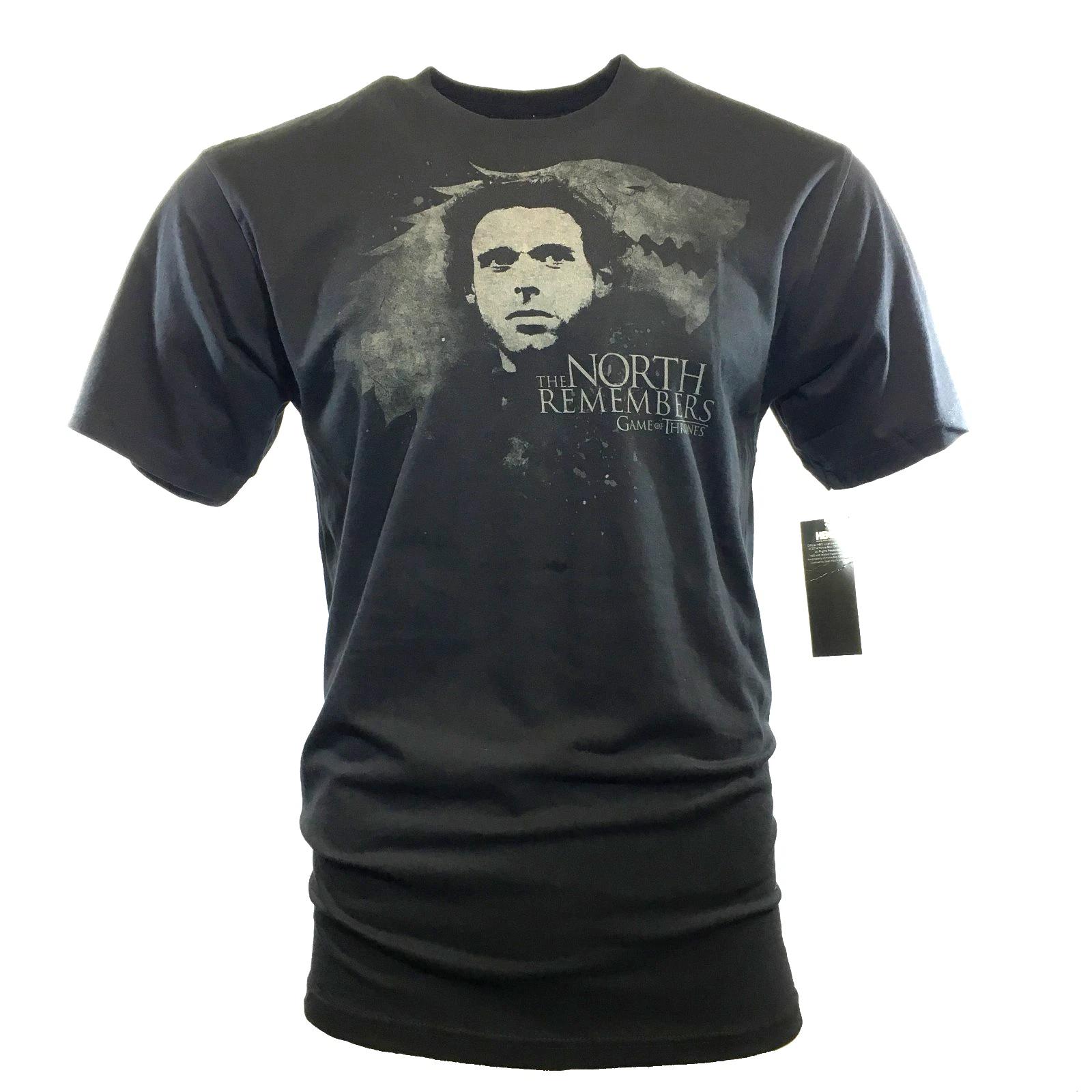 Mens t shirt-GAME OF THRONES -THE NORTH REMEMBERS STARK HOUSE - Size Large NWT S