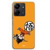 Smartphone Case - MANIACASE - Xiaomi Redmi 13C 4G - Silicone TPU - Black - Dragon Ball Sangoku Small Logo