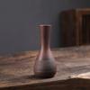 Purple Pottery Retro Ceramic Vase Personality Fashion Mini Flower Vase Hydroponic Flower Arrangement Ornament Tea Ceremony