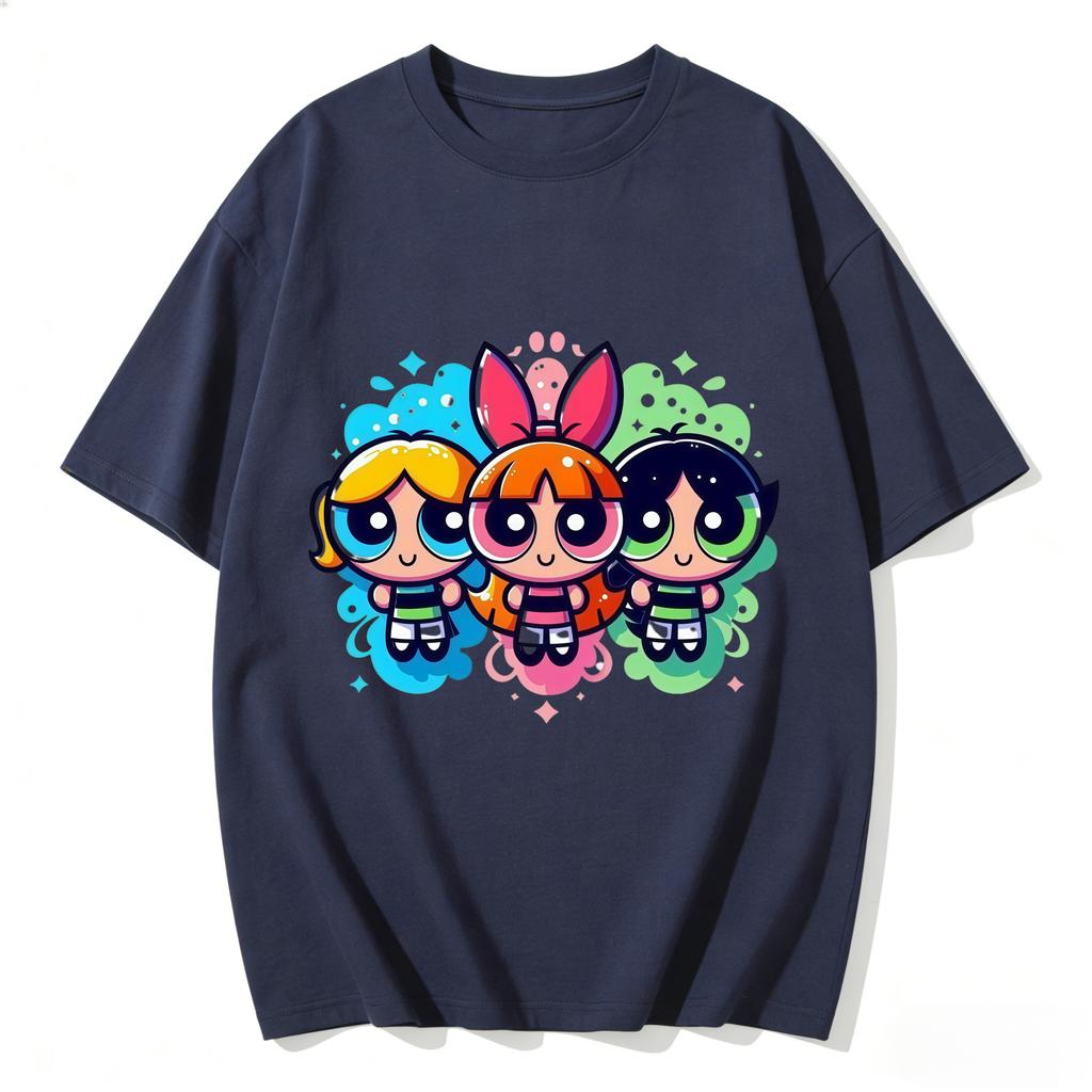 2026 Girls Super Powerful Blouse Training Streetwear Tshirts Womens Tee Classic Gym Fitness Family Matching Outfits Summer Tops