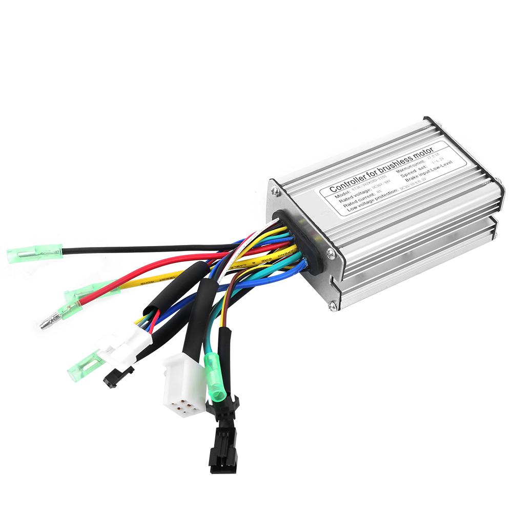 EBike Conversion Accessory 6 Tube 3648V KT17A All Normal Heads Rectangula Controller