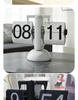 European Retro Mechanical Flip Clock - Desktop Ornament for Living Room