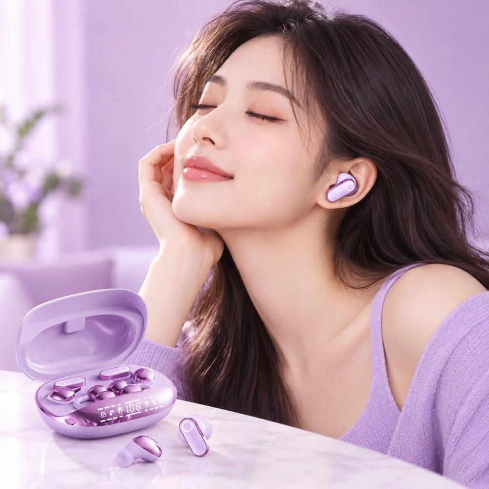 Noise Reduction Wireless Bluetooth Headphone Super Long Continuous In-ear Headphone Sports