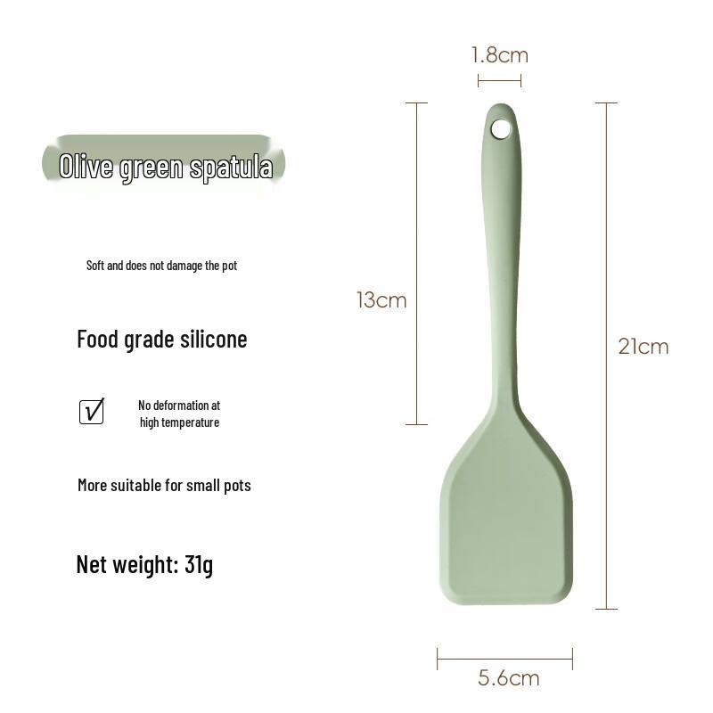 Mini Silicone Cooking Spatula