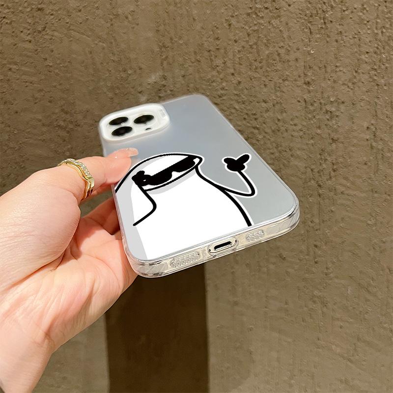 Silicone Case For Oppo A60 A18 A58 A78 A79 iPhone 17 16 15 14 13 12 11 Samsung A06 A16 A26 A36 A56 Cover DIY Painted Cartoon Shockproof Phone Bumper